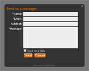 SimpleModal Contact Form