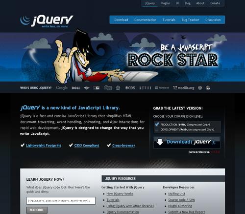jQuery.com redesign